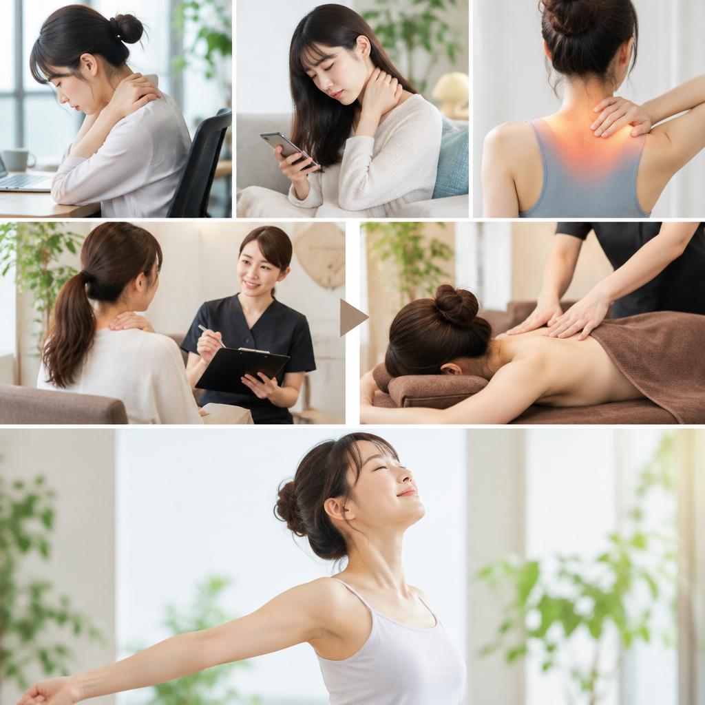 上半身集中ケアで、肩・首まわりをすっきり整える